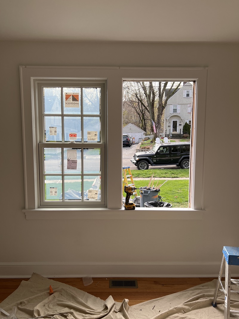 One Andersen 400 sereis window installed 